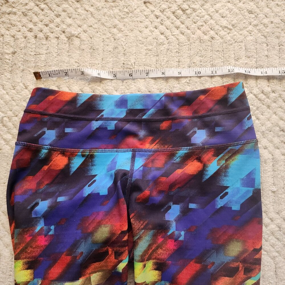 Athleta Sonar Colorburst Rainbow Leggings XS – Full Length, Multicolor - Picture 16 of 16